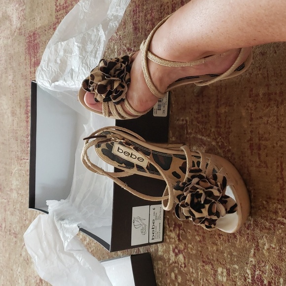 Bebe Deena Strappy Heels - Picture 7 of 10